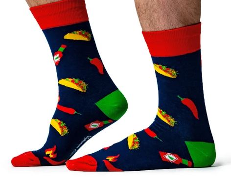Muy Caliente Crew Socks