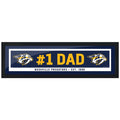 Nashville Predators Frame - 6" x 22" #1 Dad