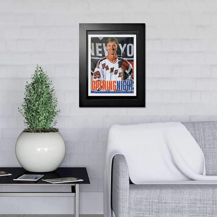 New York Rangers Program Cover - Wayne Gretzky Opening Night