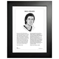 NHL Legends | 12" x 16" Frame | 2020 Doug Wilson