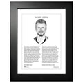 NHL Legends | 12" x 16" Frame | 2022 Daniel Sedin