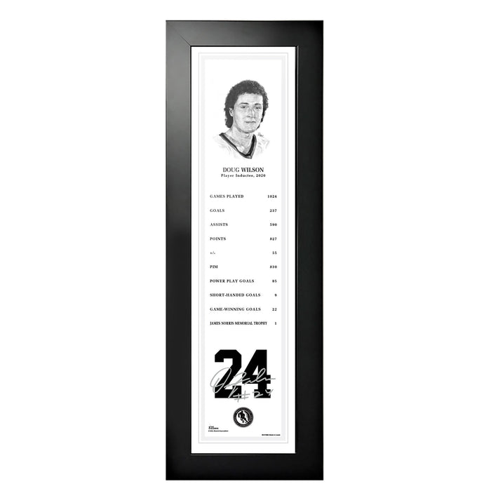 NHL Legends | 6" x 22" Frame |  2020 Doug Wilson