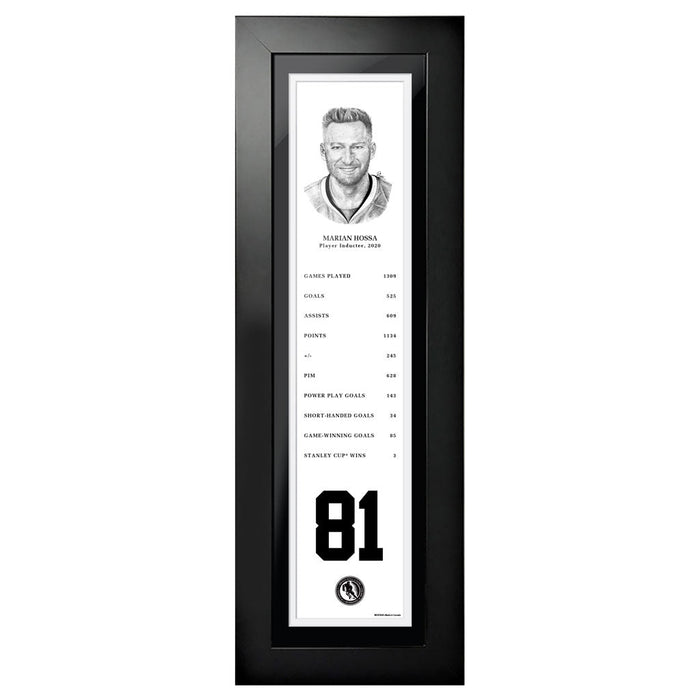 NHL Legends | 6" x 22" Frame | 2020 Marian Hossa