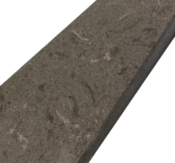Nordic Grey Engineered Marble Double Bevel Sill 6x72 Tile