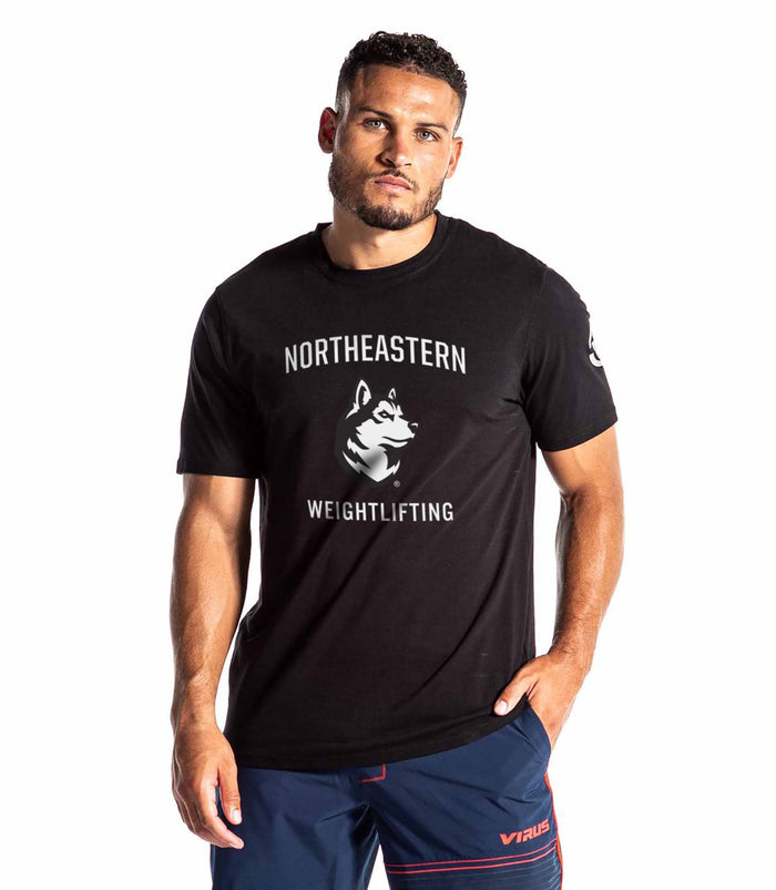Northeastern University Coaches Tee Short Sleeve - VIRUS® Performance Apparel