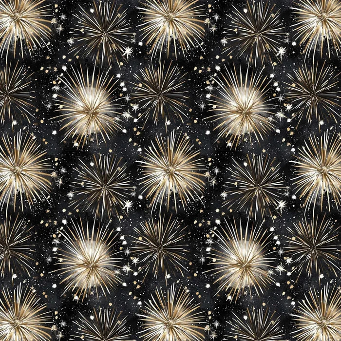 NYE Fireworks Prosecco Bottle Wrap