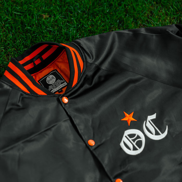 [ oc soccer club x social distortion ] satin jacket - Official League