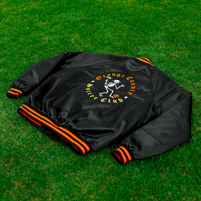 [ oc soccer club x social distortion ] satin jacket - Official League