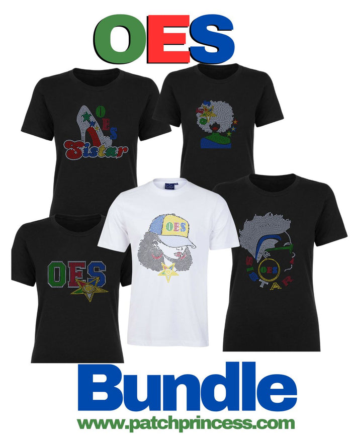 OES 5 BUNDLE BLING TRANSFERS