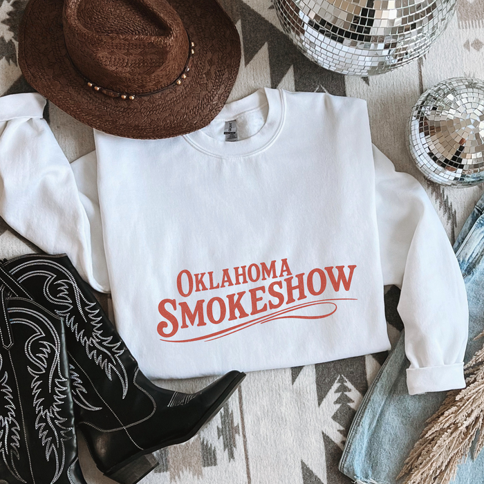 Oklahoma Smokeshow Country Graphic Sweatshirt