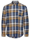 Orange Check Long Sleeve