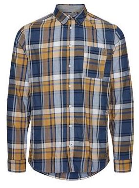 Orange Check Long Sleeve