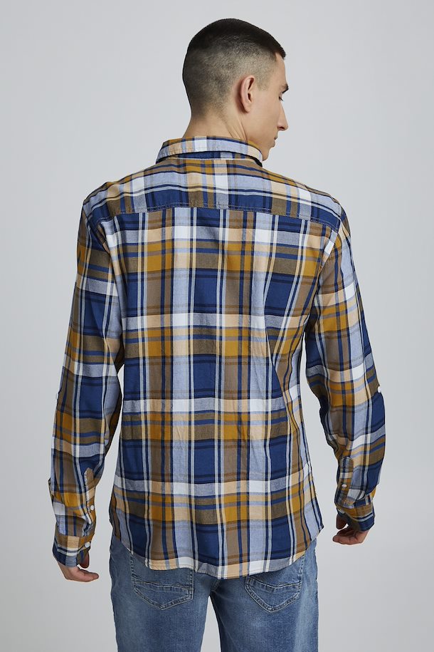 Orange Check Long Sleeve
