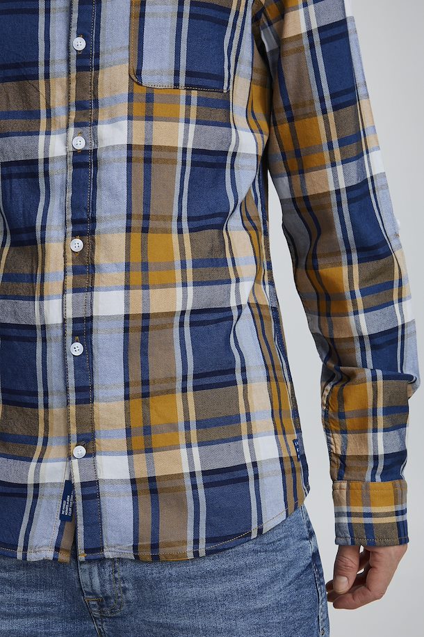 Orange Check Long Sleeve