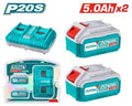 P20S Lithium-Ion battery and charger kit TFBCPK2425