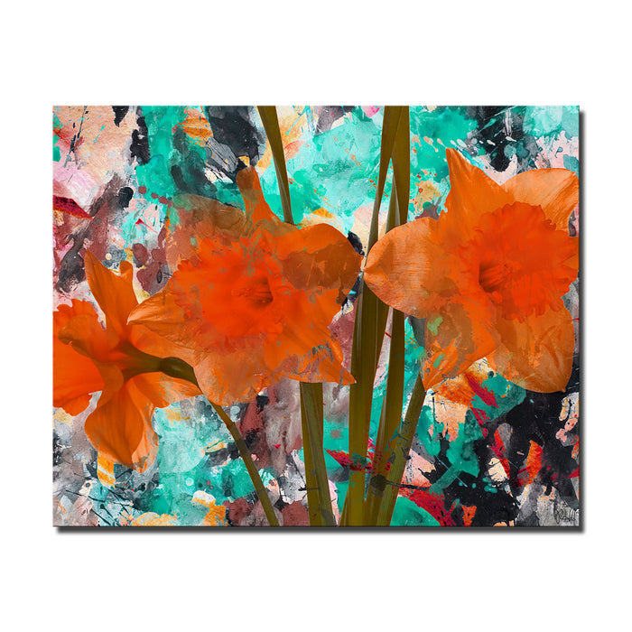Painted Petals No. 22' Canvas Wall Art