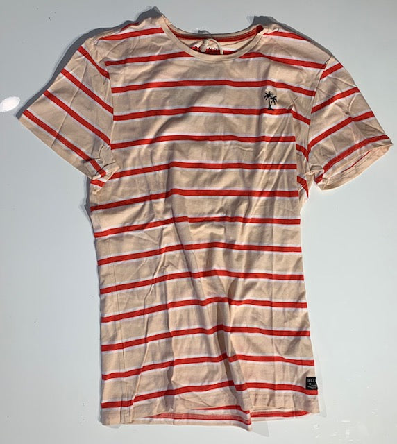 Palms and Stripes Slim Fit Tee