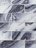 Panda 2x6 Glass Mosaic Tile