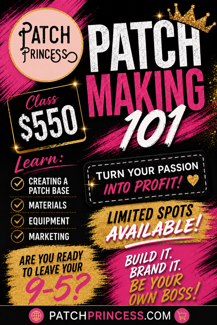 PATCH MAKING 101