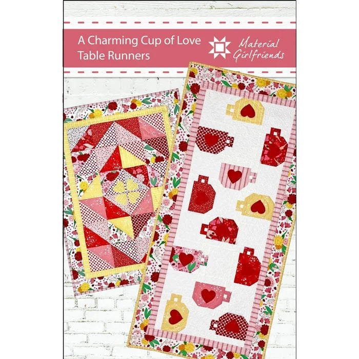 Pattern - A Charming Cup of Love Table Runners
