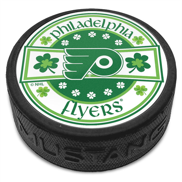 Philadelphia Flyers Lucky St. Patricks Day Puck