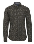 Pine Green Paisley Long Sleeve