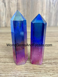 Pink Blue Aura Point 3.3"-3.7"