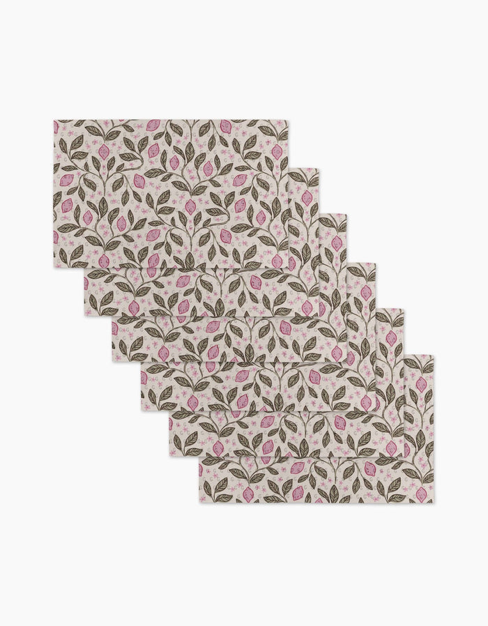 Pink Summer Lemons Not Paper Towel