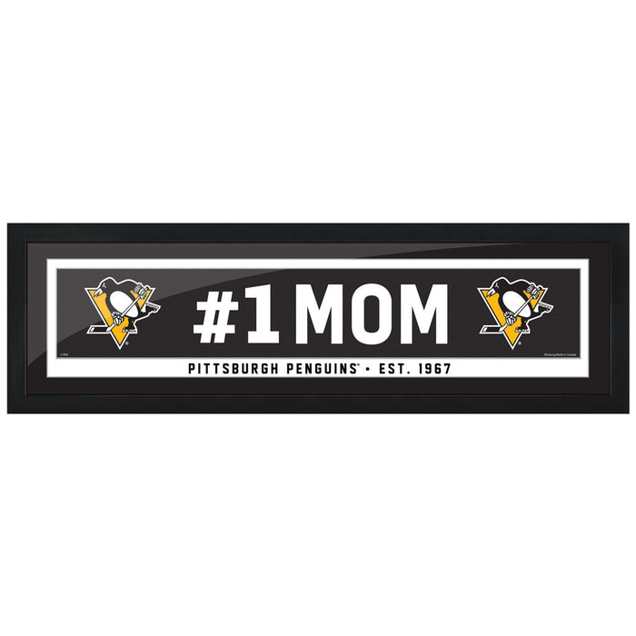 Pittsburgh Penguins  #1 Mom 6x22 Frame
