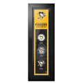 Pittsburgh Penguins 6"x22"  Logos to History Framed Art