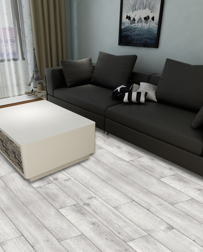 Poplar II White 7x48 Wood Look Luxury Vinyl Plank