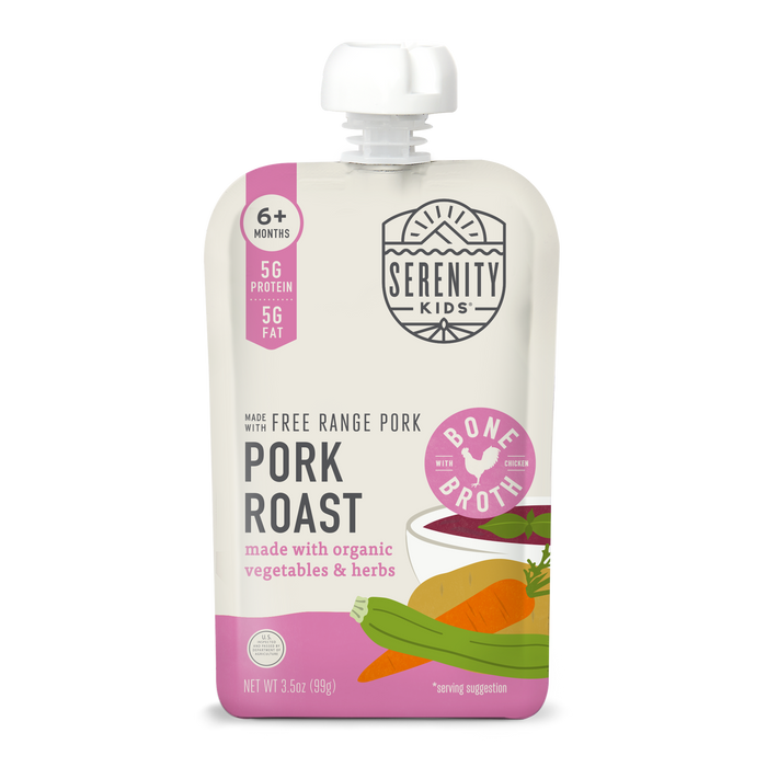 Pork Roast With Organic Veggies & Bone Broth