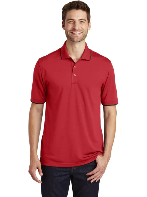 Port Authority Dry Zone UV Micro-Mesh Tipped Polo