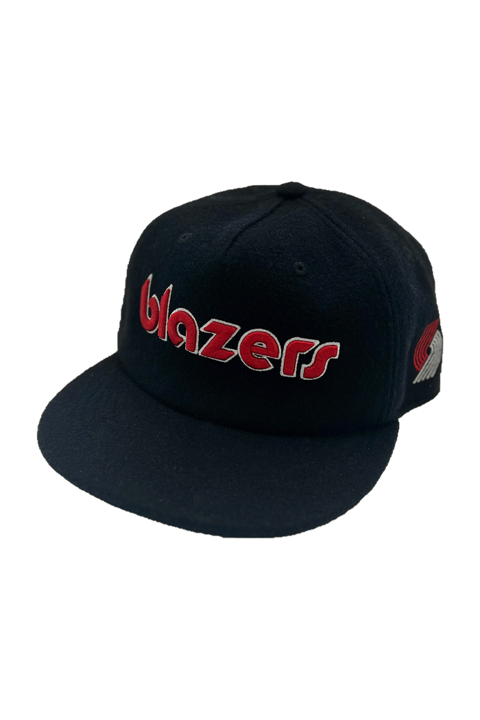 [ portland trail blazers ] black wool - Official League