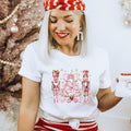 Pretty Pink Nutcracker Christmas T-shirt - Trendznmore