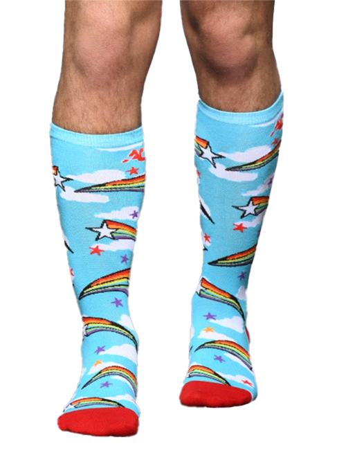 Pride Shooting Star Socks