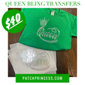 QUEEN BLING TRANSFERS