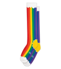Rainbow Clouds Knee Socks