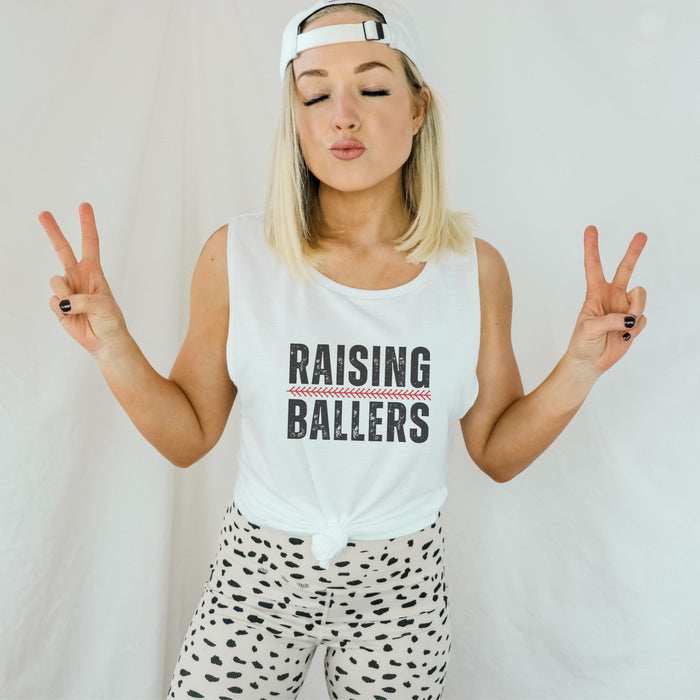 Raising Ballers Muscle Tank Top - Trendznmore