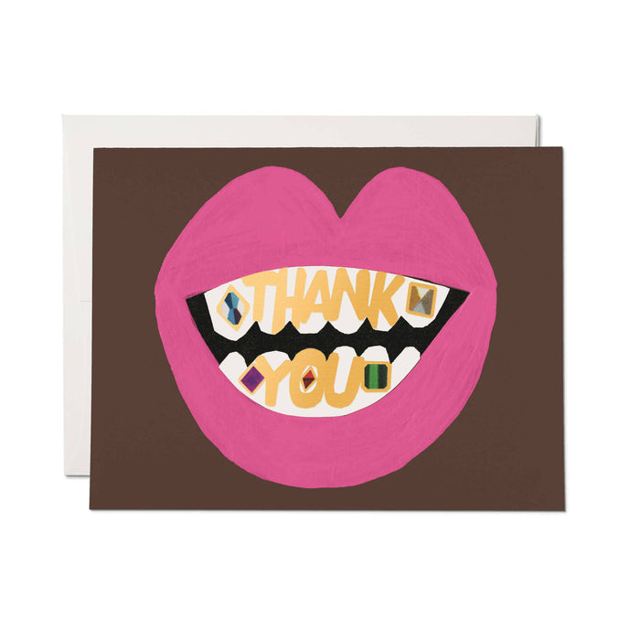 Red Cap Cards - Golden Grill - Thank You-Red Cap Cards-treehaus