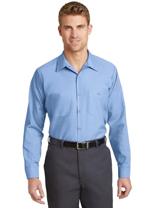 Red Kap Long Size, Long Sleeve Industrial Work Shirt