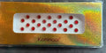 Red round self-adhesive bindi
