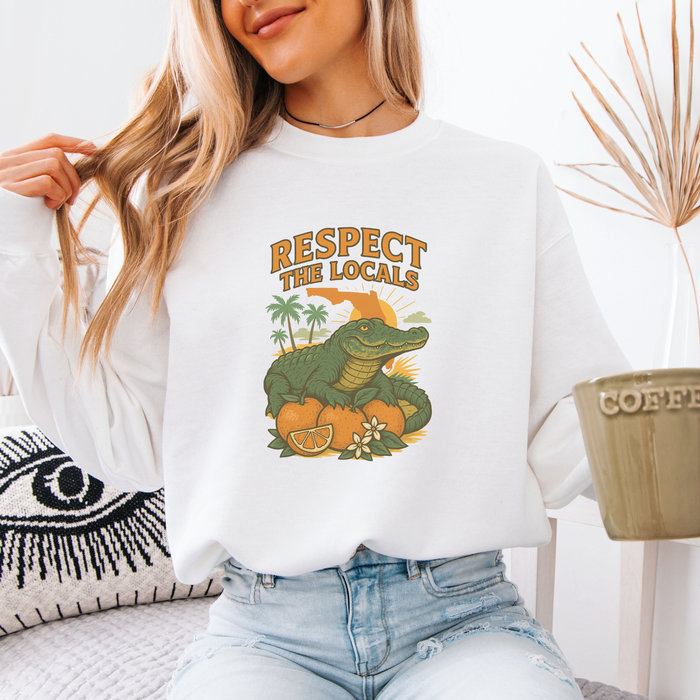 Respect the Locals Florida Gator Crewneck Sweatshirt