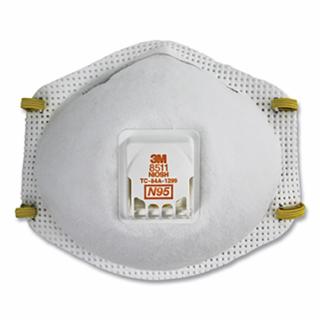 Respirator, Dust Mask 3M 8511 N95 — Box of 10