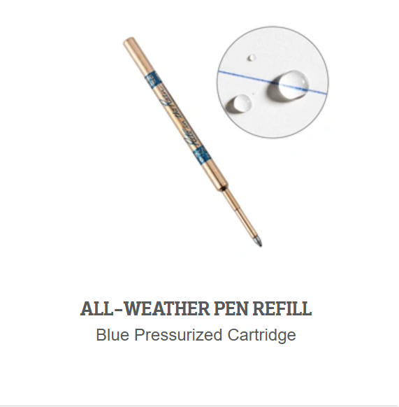Rite In Rain Pen Refill - Model 47R in Blue
