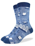 Sailing Ships Crew Socks