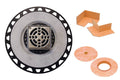 Schluter KERDI-DRAIN 2" ABS with 4" Stainless Steel Square Drain