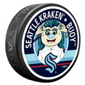 Seattle Kraken Buoy Mascot Textured Puck