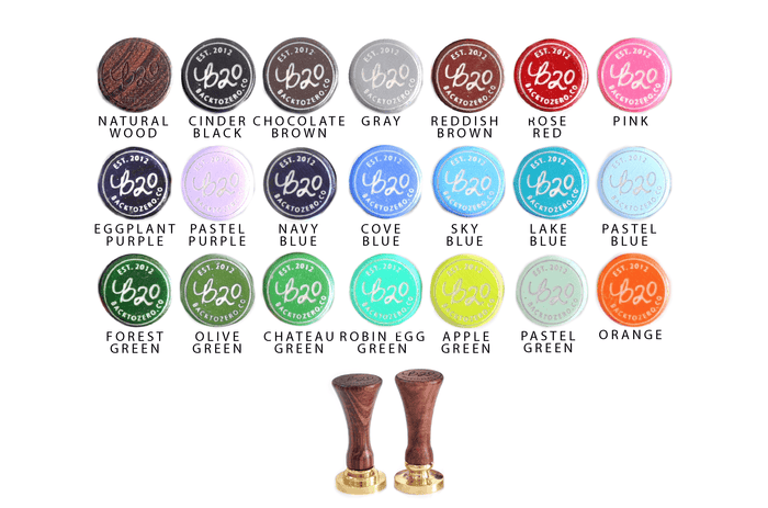 Seek Magic Everyday Wax Seal Stamp Designed by Jo - Backtozero B20 - collaboration, Copper Gold, handwriting, Jo, magic, Message, metallic, Signature, signaturehandle, Words