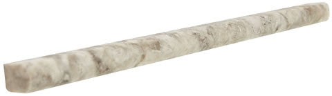 Silver Travertine Pencil Liner 0.4x12